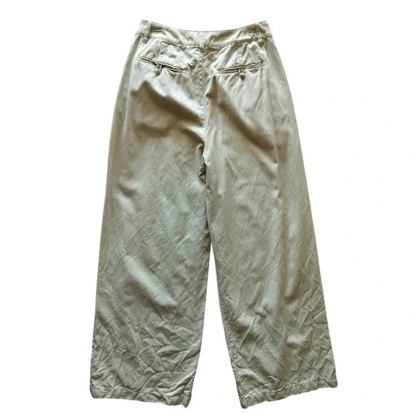 Madewell Women's Harvest Moon The Harlow Wide-Leg Pants Full-Length Size 8 - Picture 7 of 13